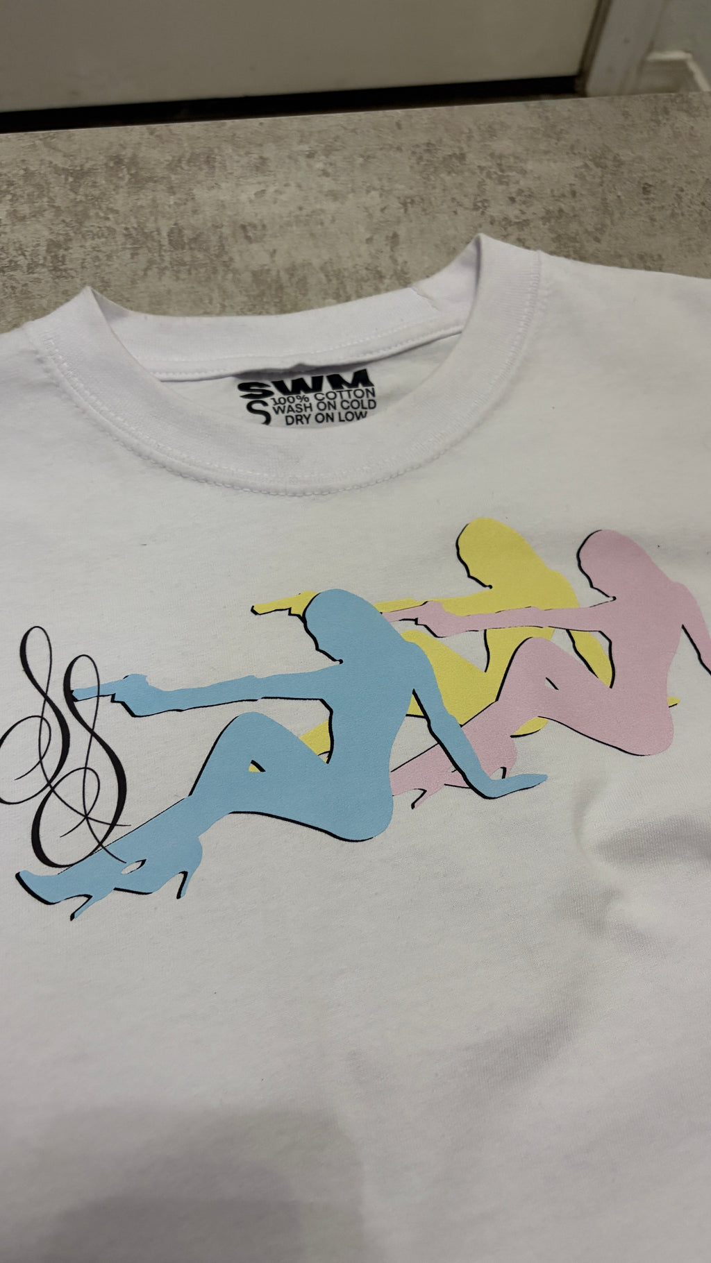 “Candy" Shortsleeve - White