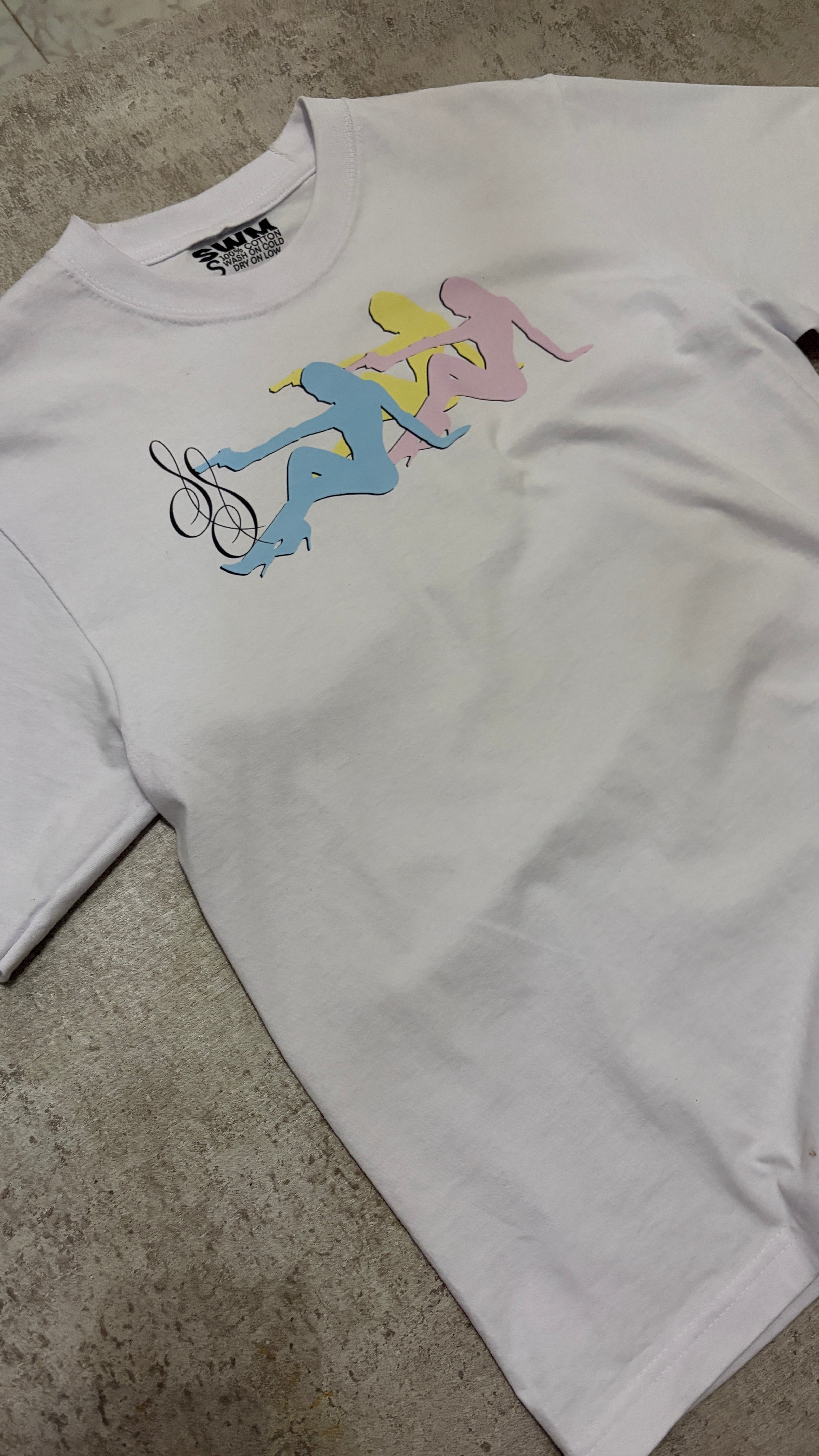 “Candy" Shortsleeve - White
