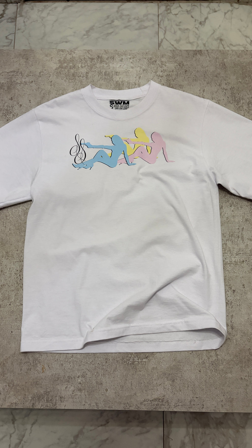 “Candy" Shortsleeve - White