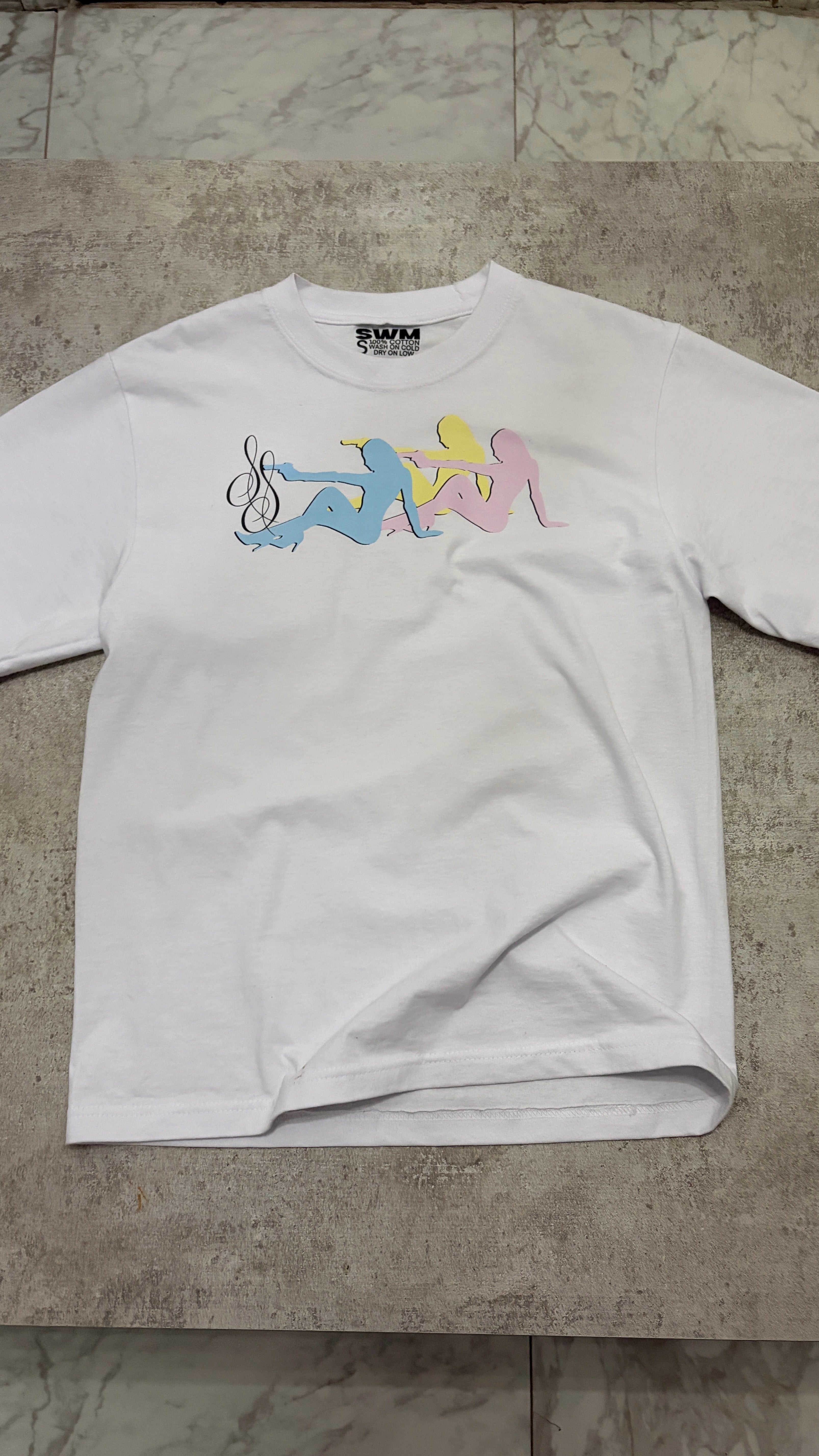 “Candy" Shortsleeve - White