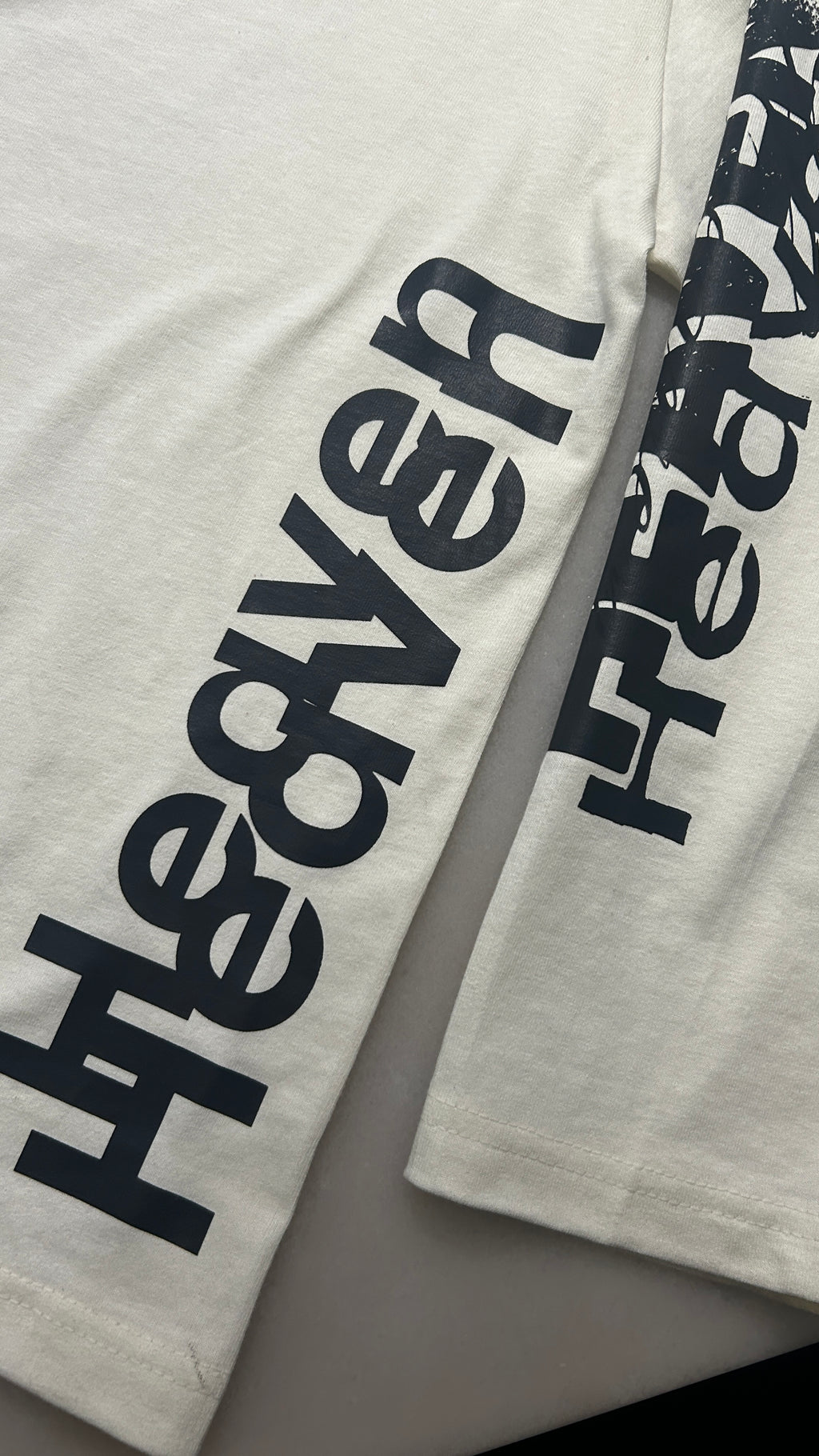 "Heaven" Longsleeve - White