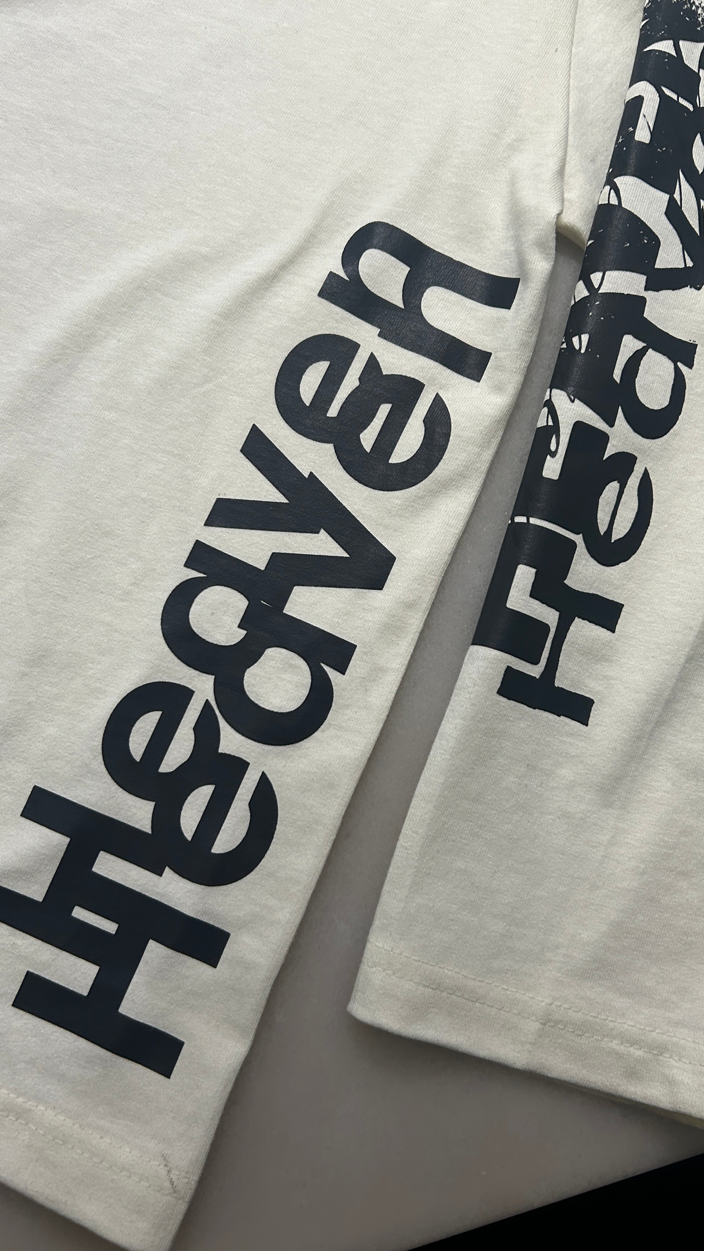 "Heaven" Longsleeve - White