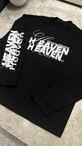"Heaven" Longsleeve - Black