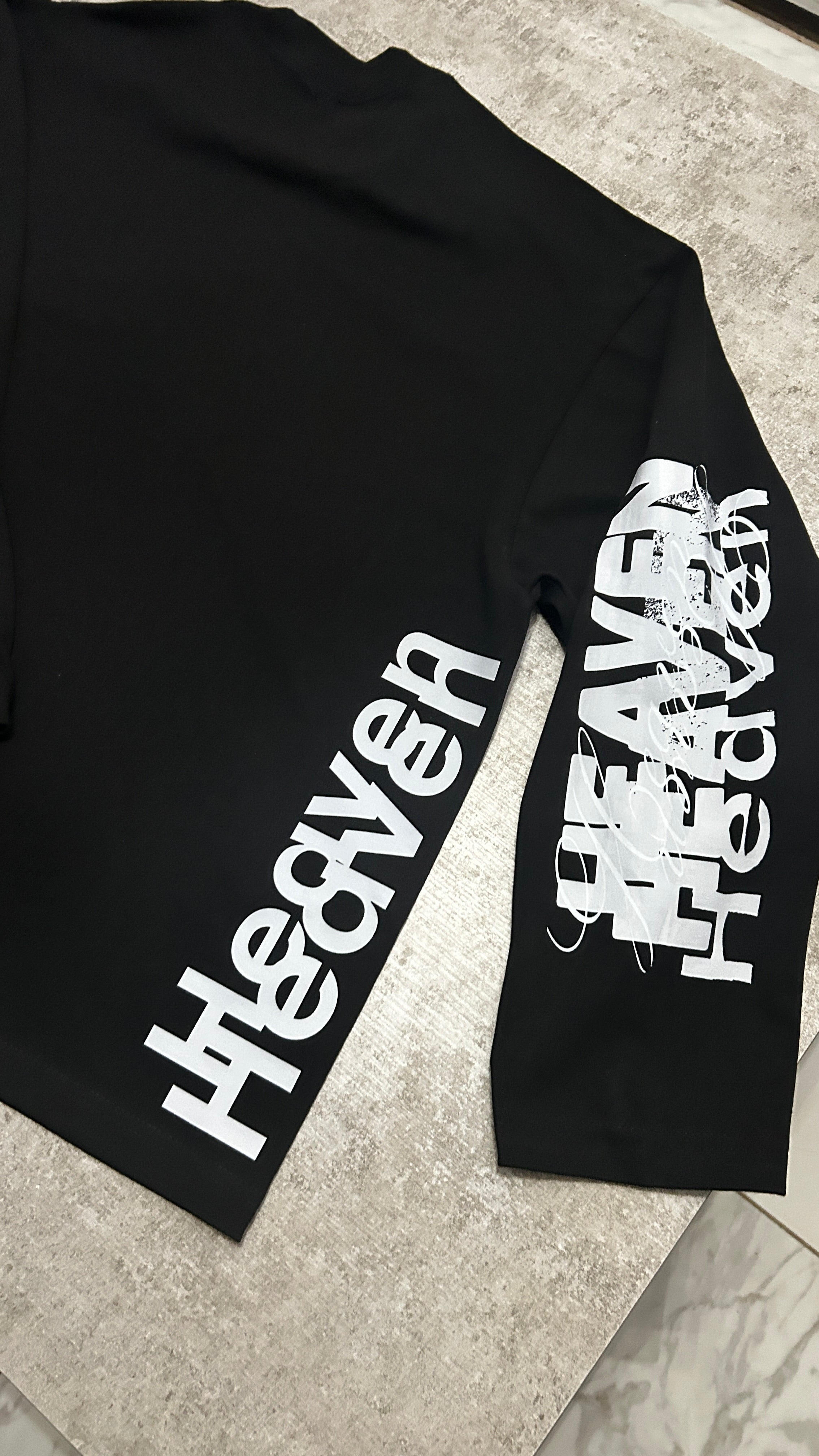 "Heaven" Longsleeve - Black